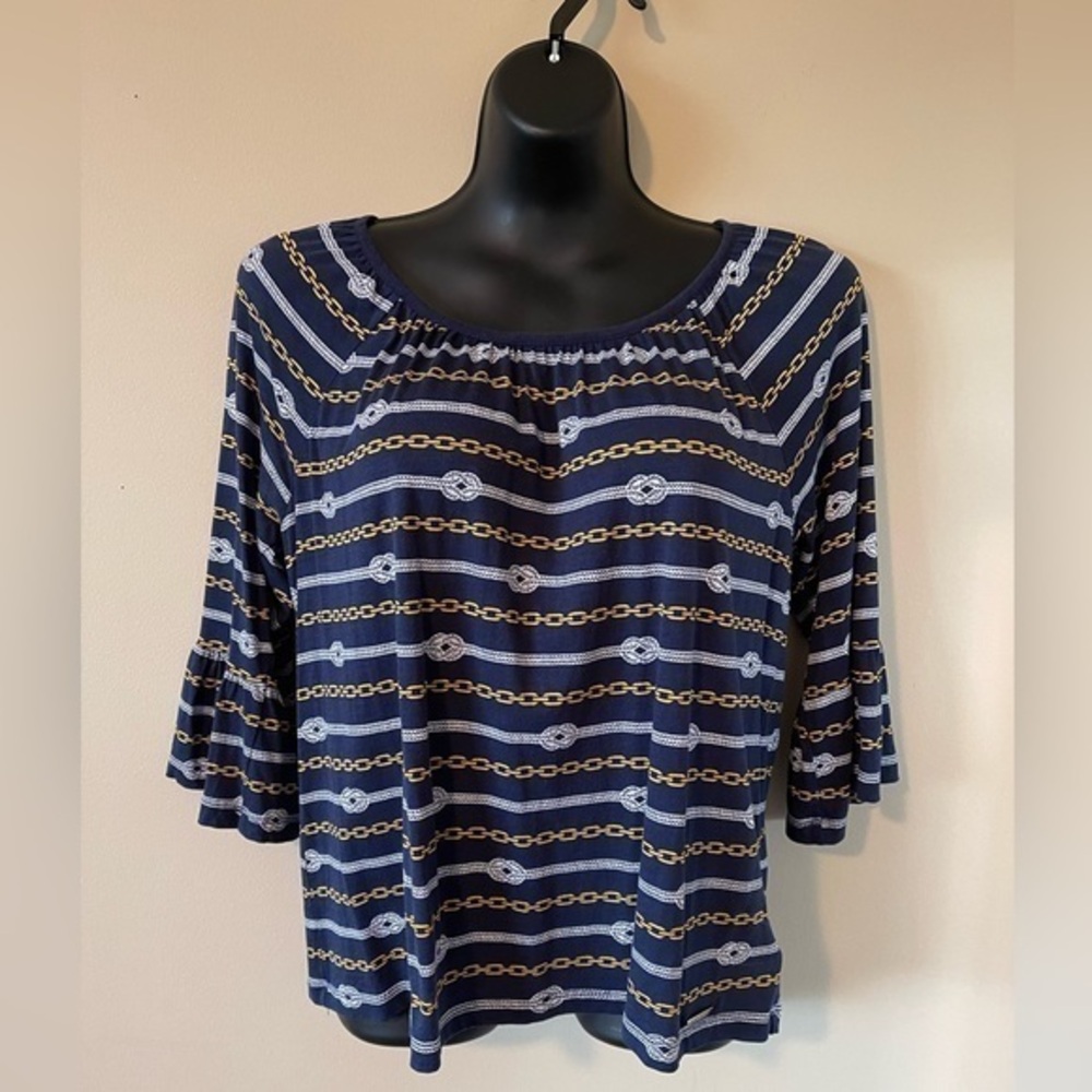 Michael Kors Tulip Sleeve Shirt Size Medium